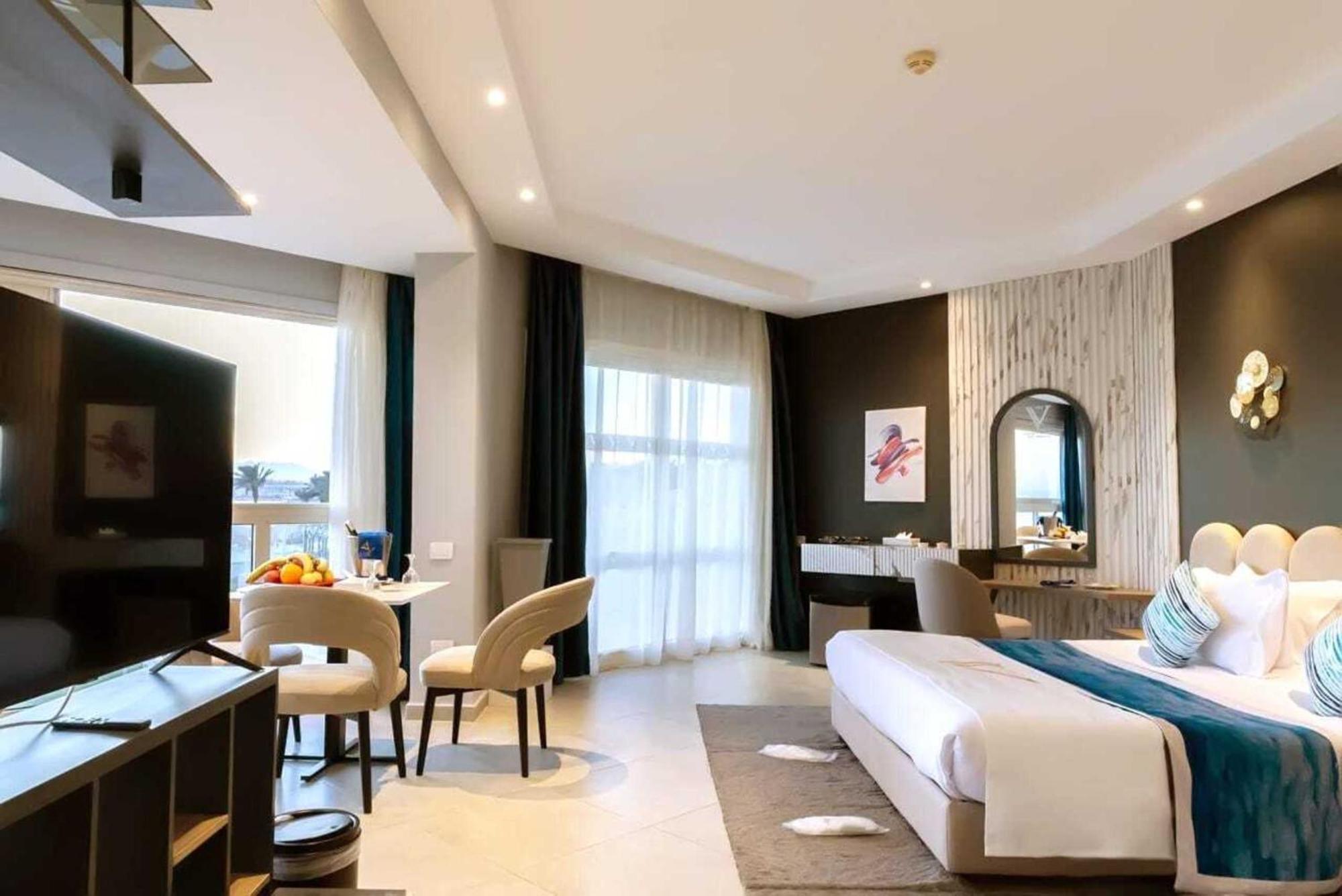 The V Luxury Resort Sahl Hasheesh Hurghada Exterior photo A room at the hotel