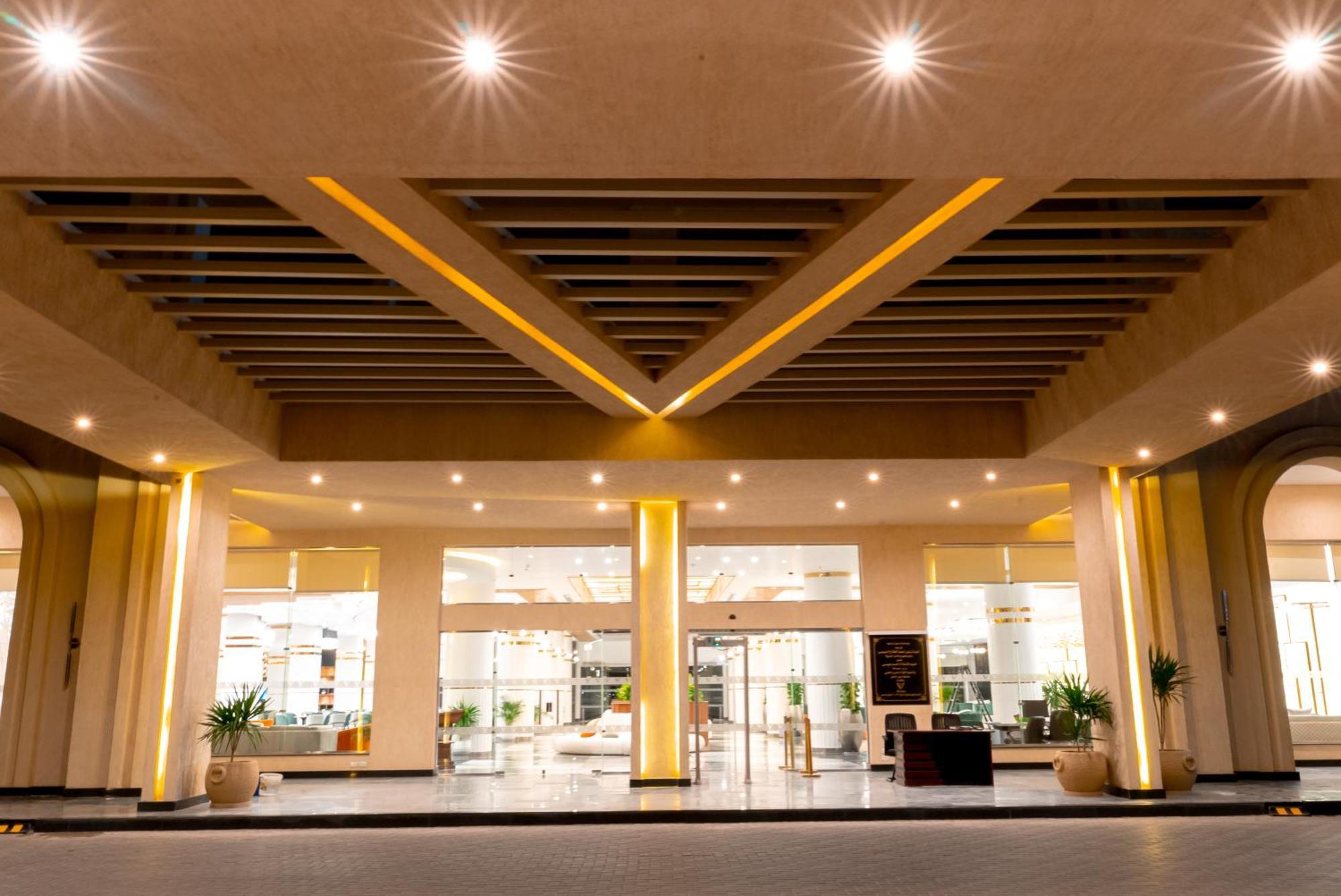 The V Luxury Resort Sahl Hasheesh Hurghada Exterior photo The lobby of the hotel