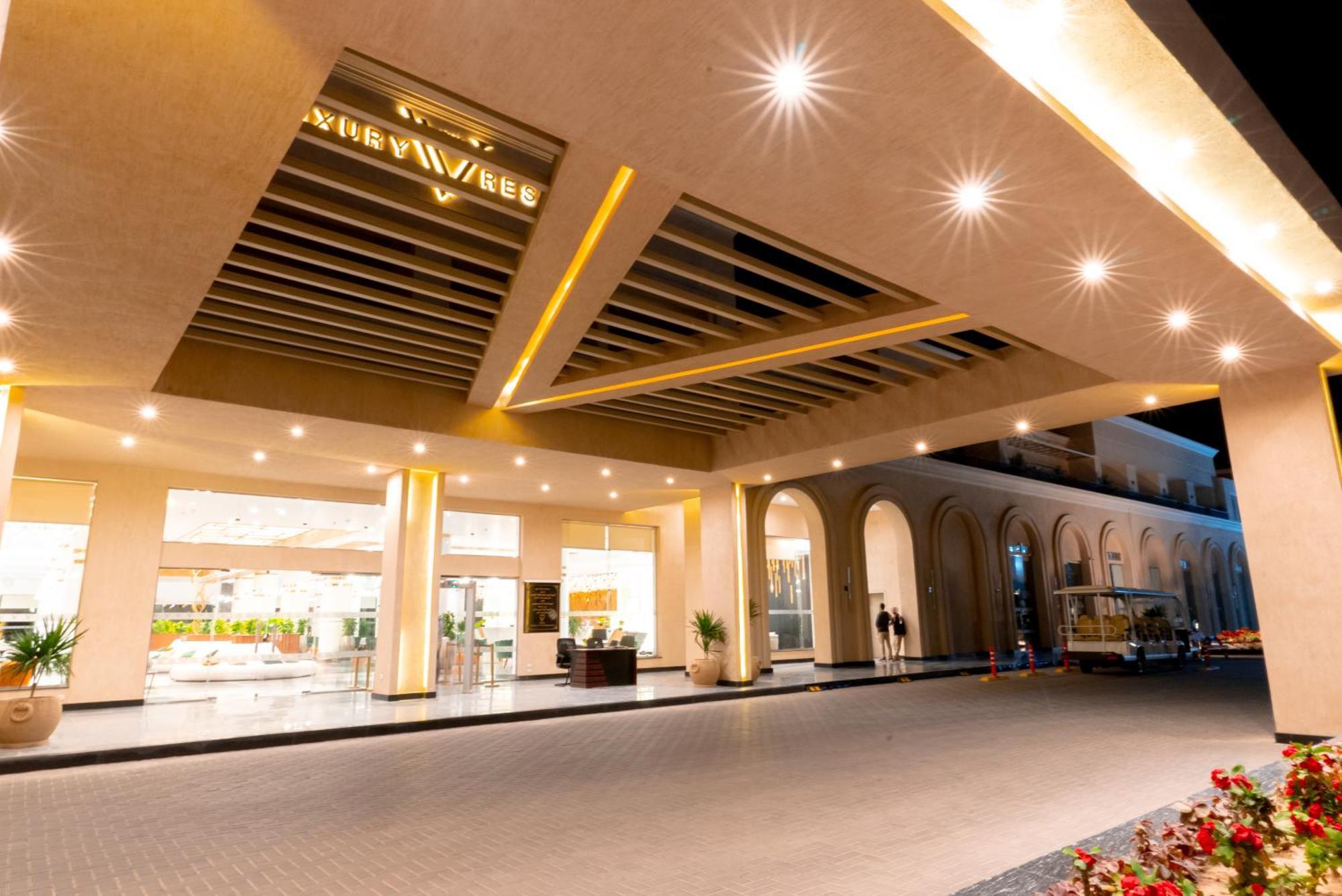 The V Luxury Resort Sahl Hasheesh Hurghada Exterior photo The lobby of the hotel