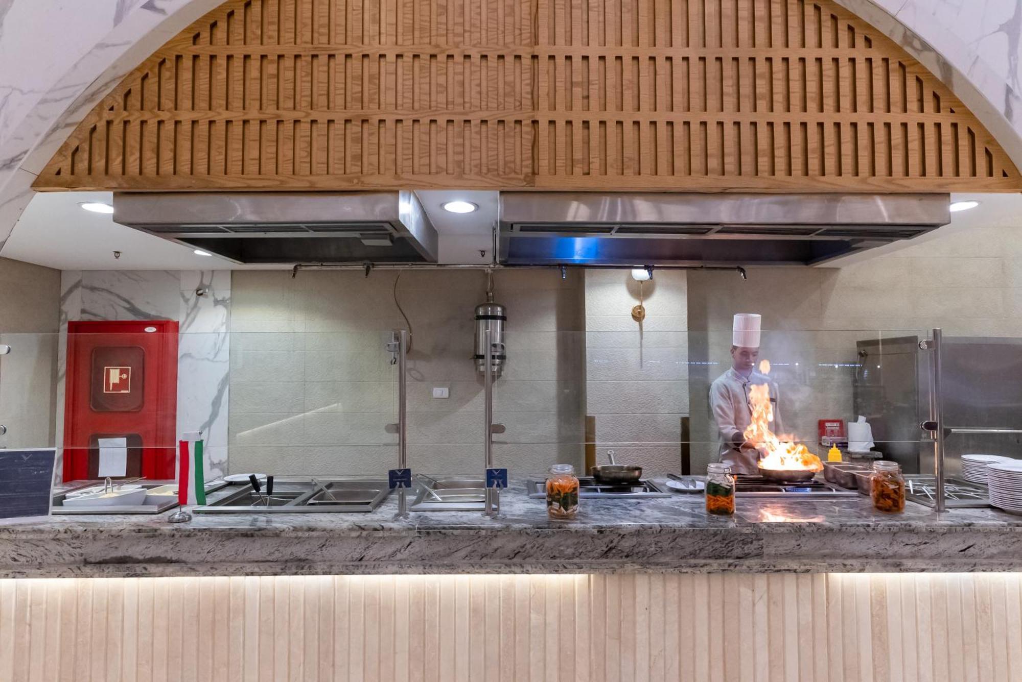 The V Luxury Resort Sahl Hasheesh Hurghada Exterior photo A kitchen at the hotel