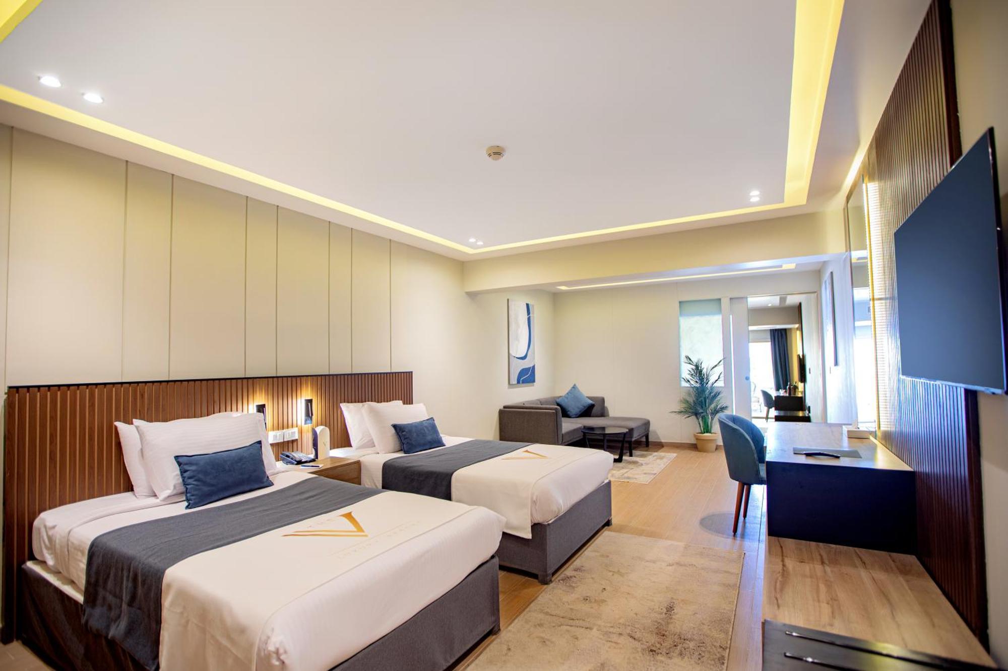 The V Luxury Resort Sahl Hasheesh Hurghada Exterior photo Deluxe Room