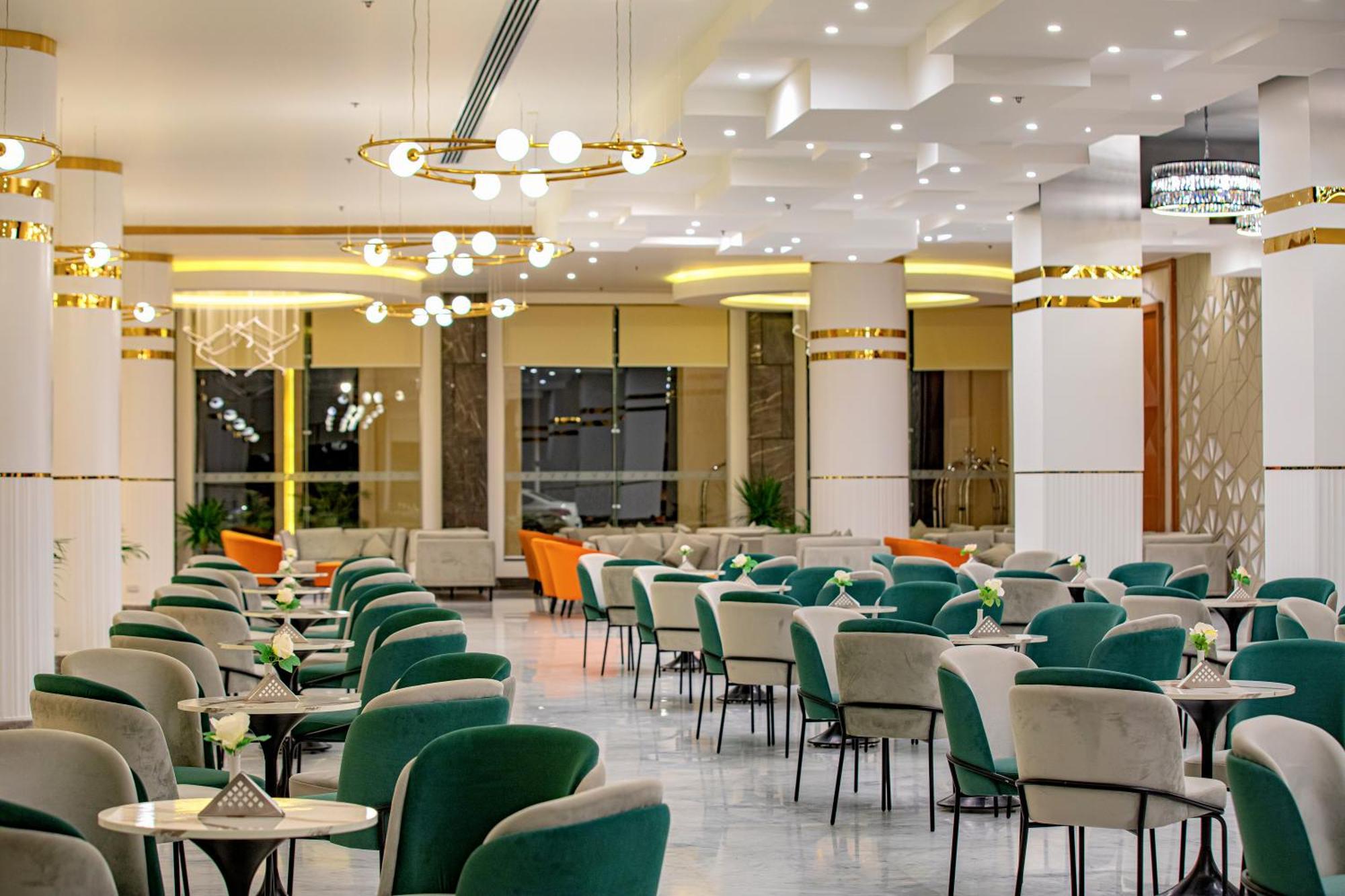 The V Luxury Resort Sahl Hasheesh Hurghada Exterior photo The interior of the restaurant