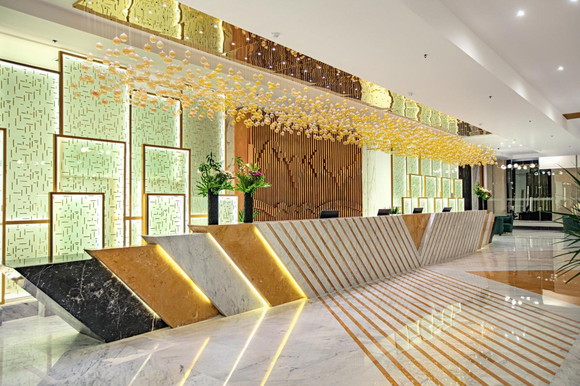 The V Luxury Resort Sahl Hasheesh Hurghada Exterior photo The lobby of the hotel