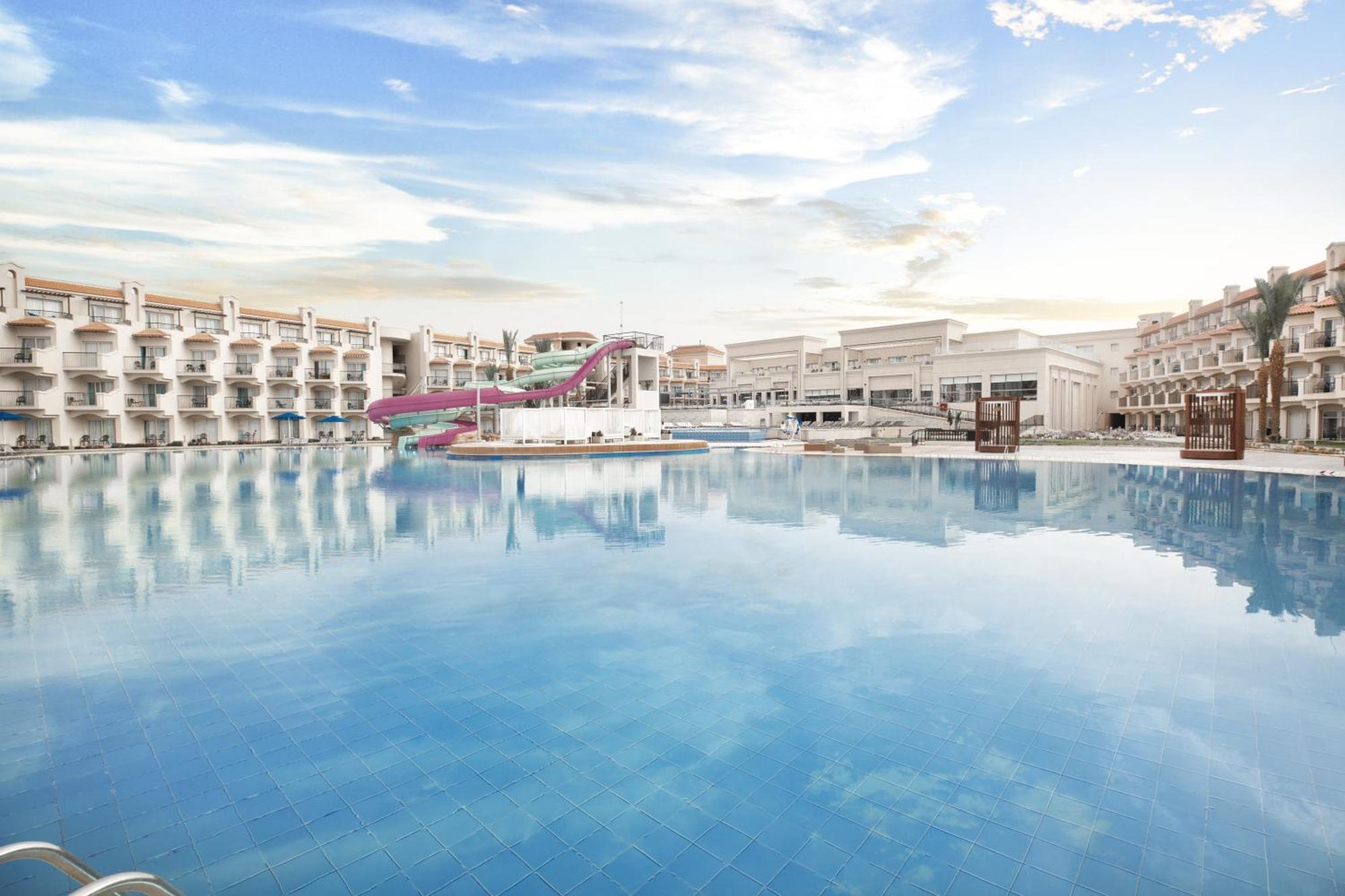 The V Luxury Resort Sahl Hasheesh Hurghada Exterior photo The resort's main pool