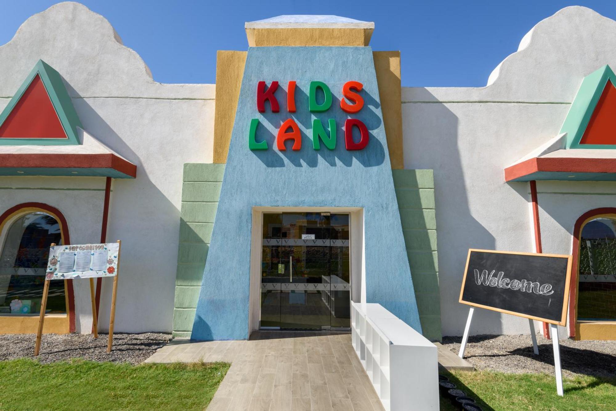 The V Luxury Resort Sahl Hasheesh Hurghada Exterior photo Kids Land